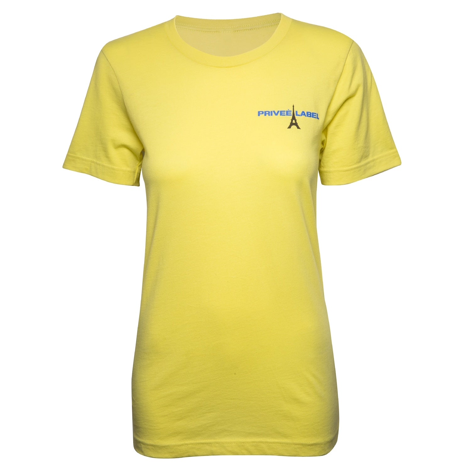 PRIVEE LABEL UNISEX COLOR TEE - STROBE LIGHT GREEN