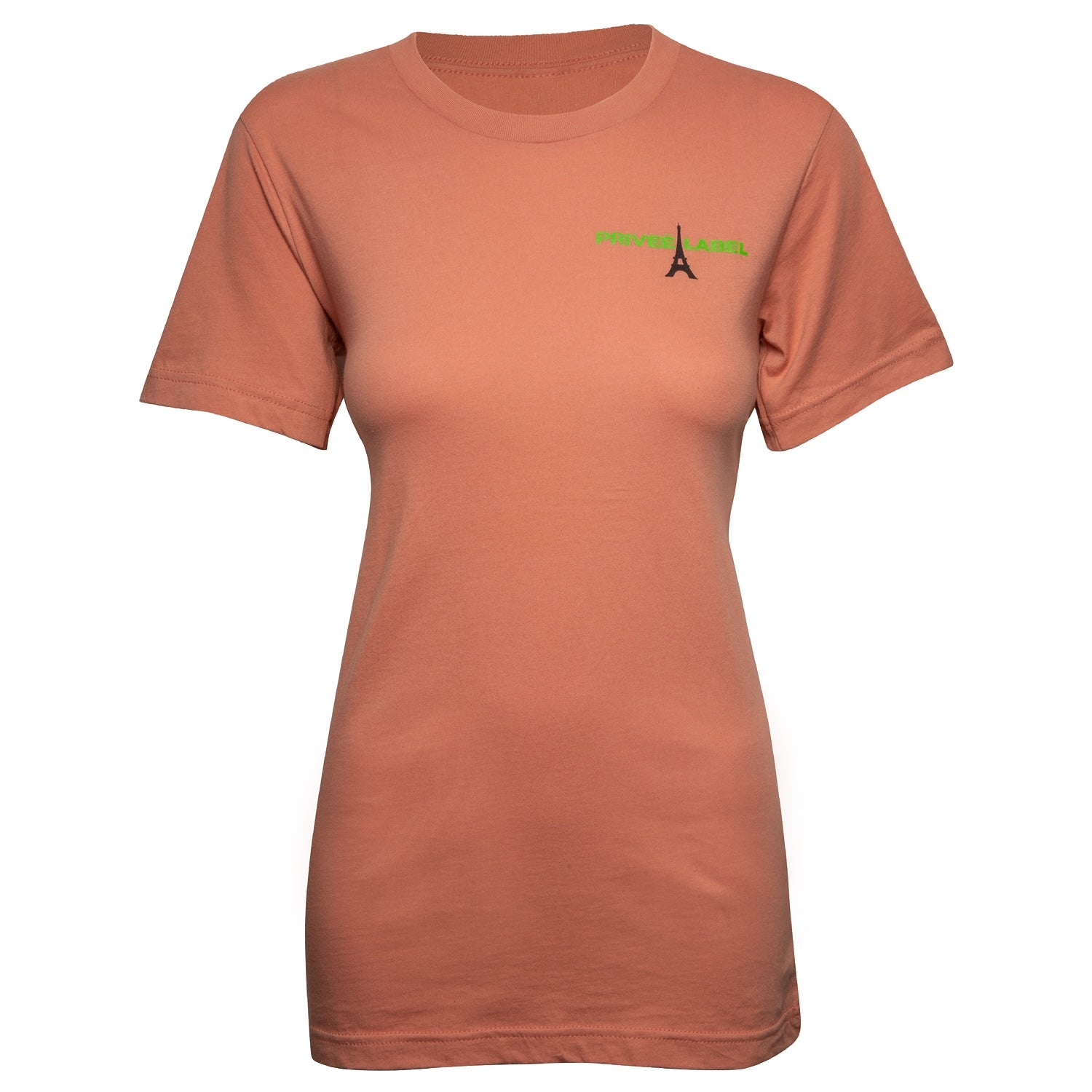 PRIVEE LABEL UNISEX COLOR TEE - TERRACOTTA PINK