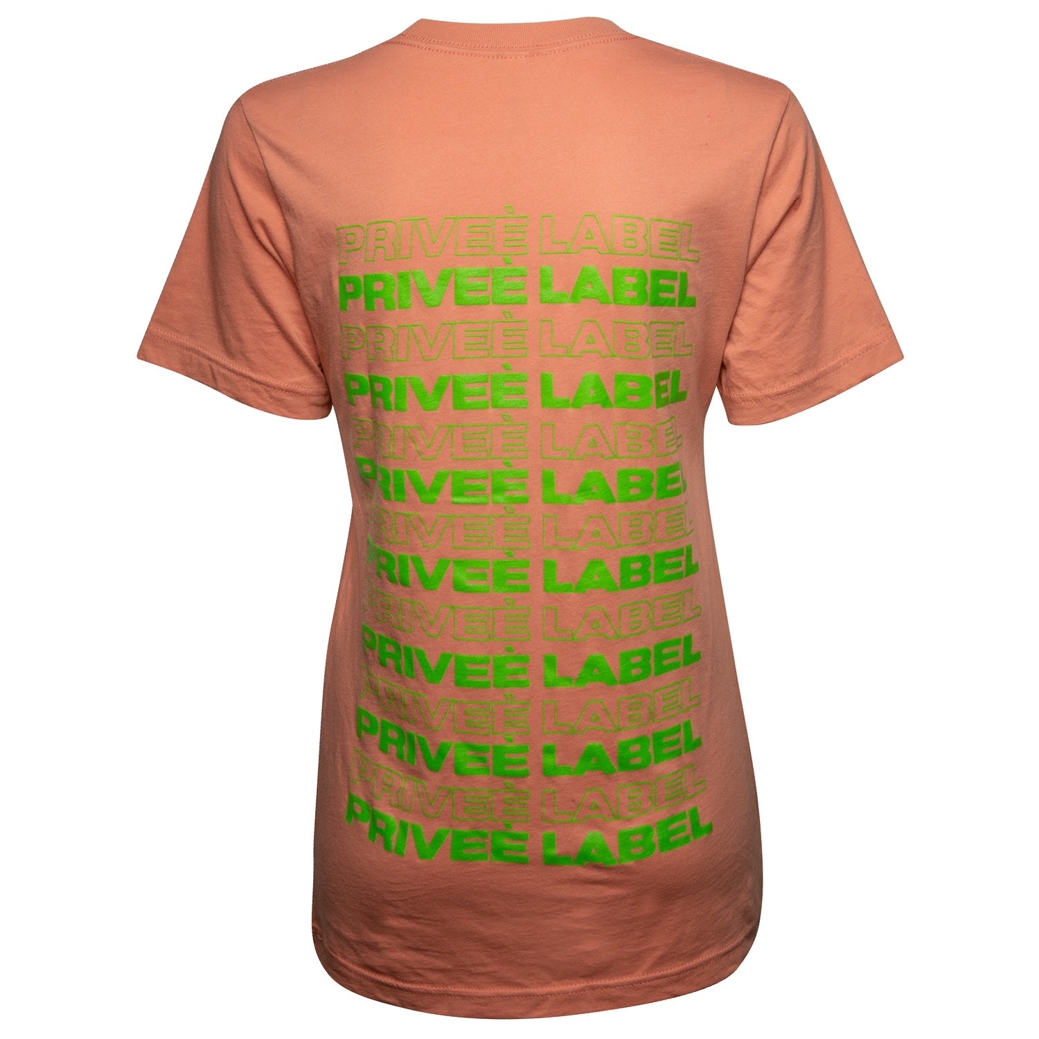 PRIVEE LABEL UNISEX COLOR TEE - TERRACOTTA PINK