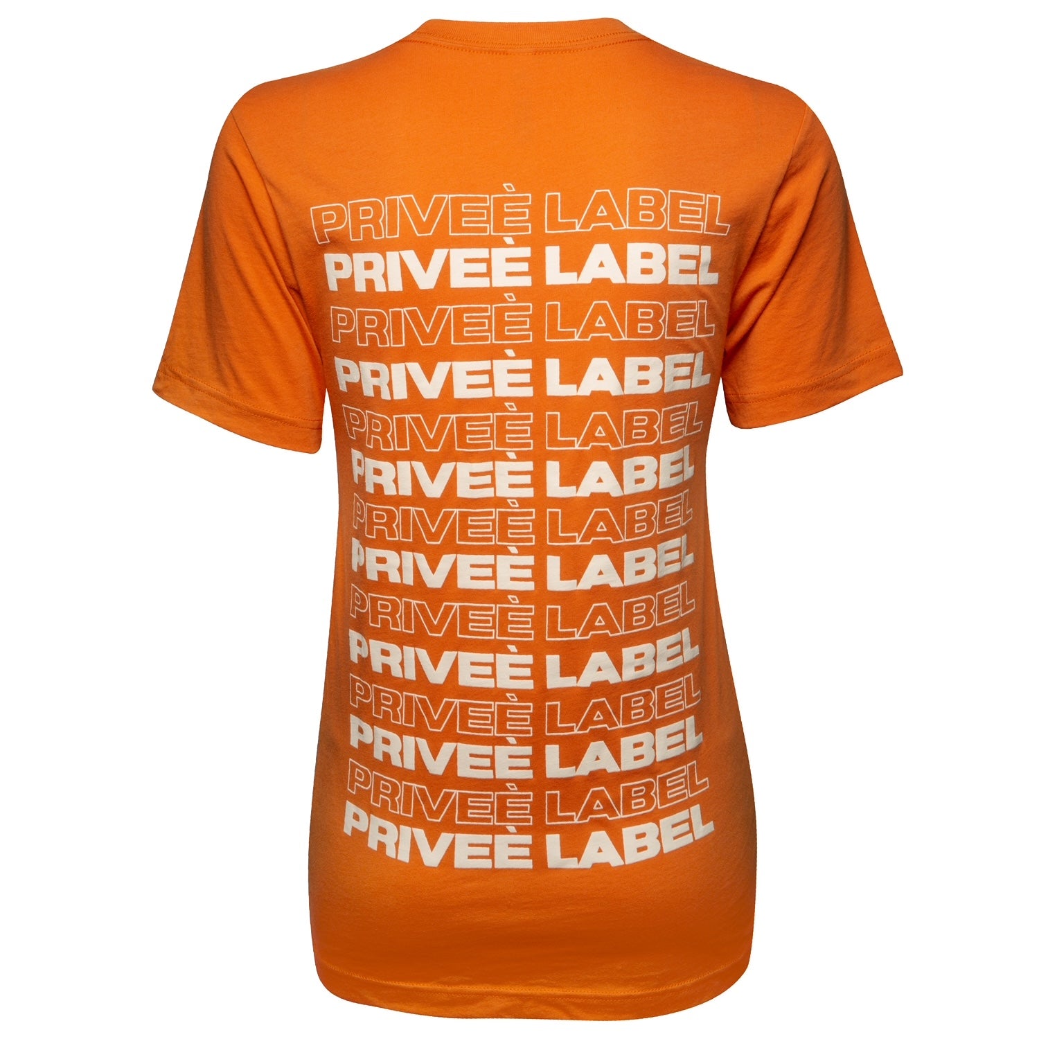 PRIVEE LABEL UNISEX COLOR TEE - BURNT ORANGE