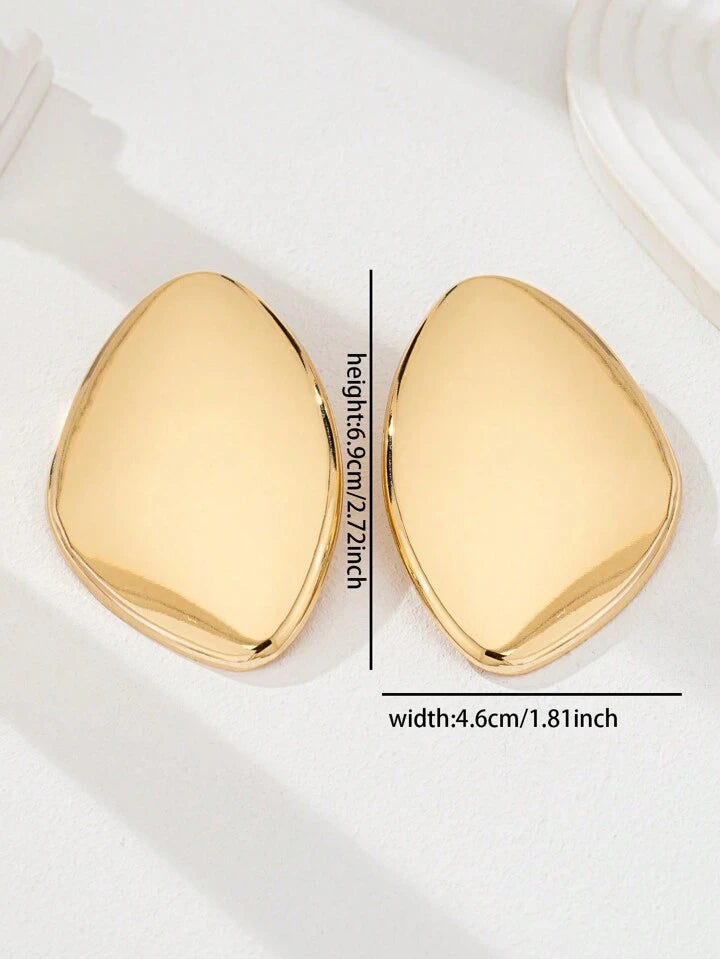 ZARA GEOMETRIC DROP EARRINGS