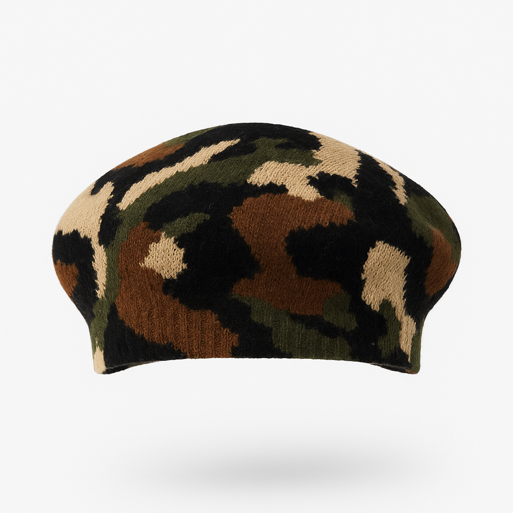 The Cadet Beret — Classic Camo