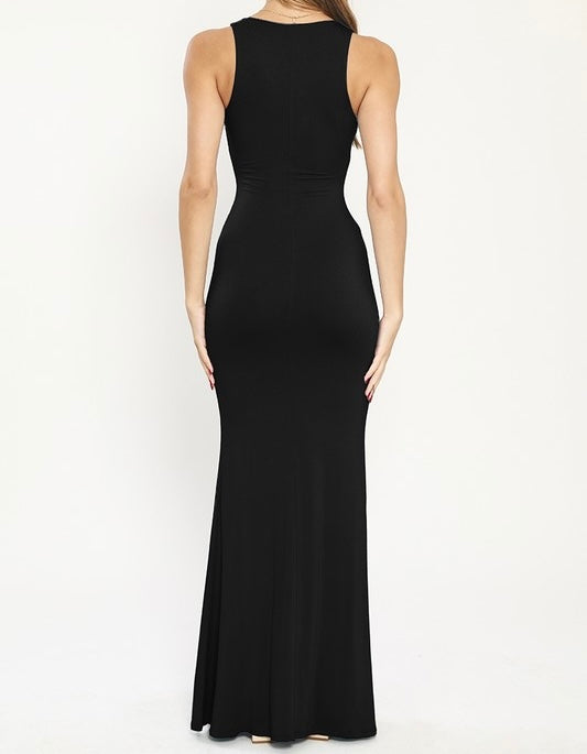 SAY YOU WILL MAXI DRESS -BLACK