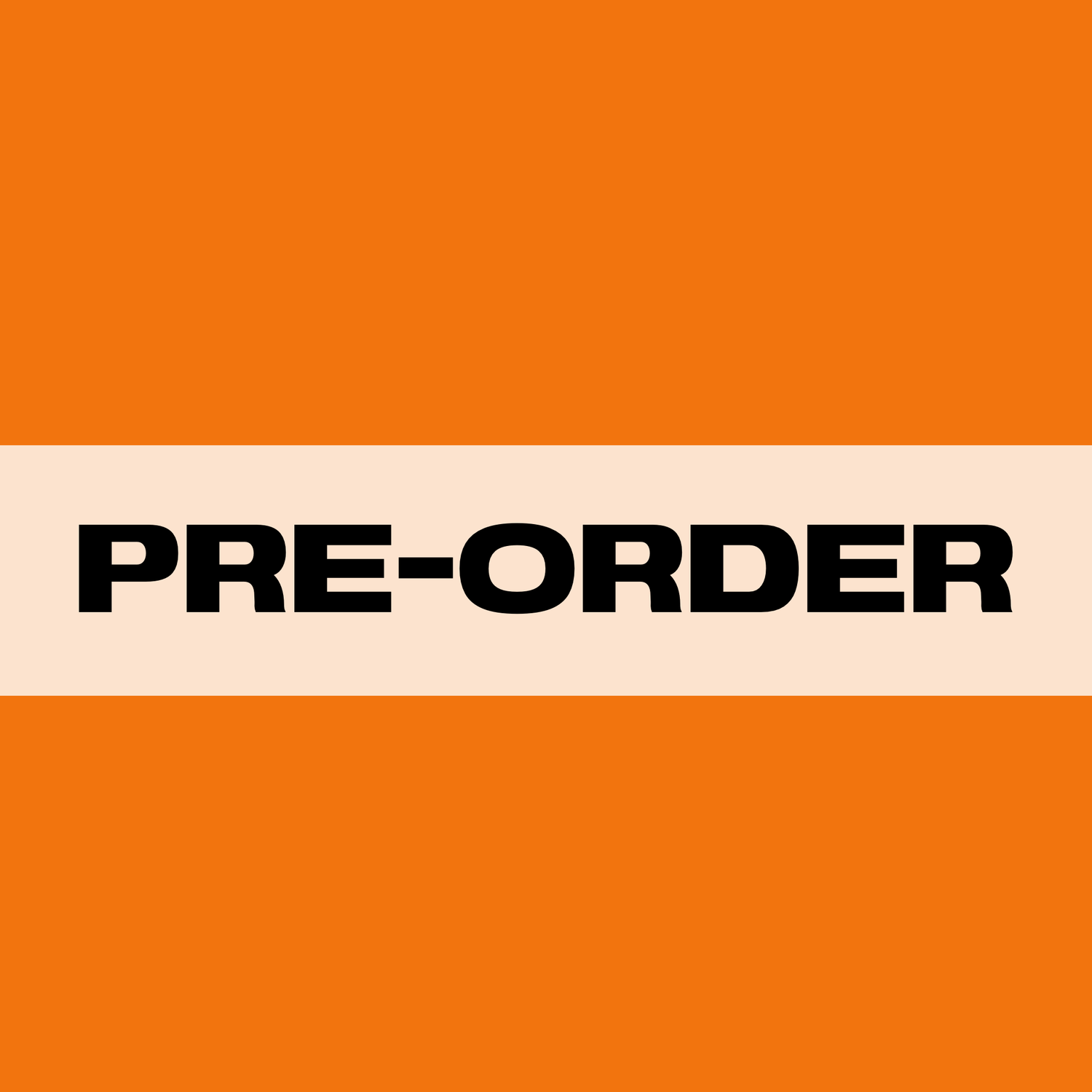 PRE- ORDER