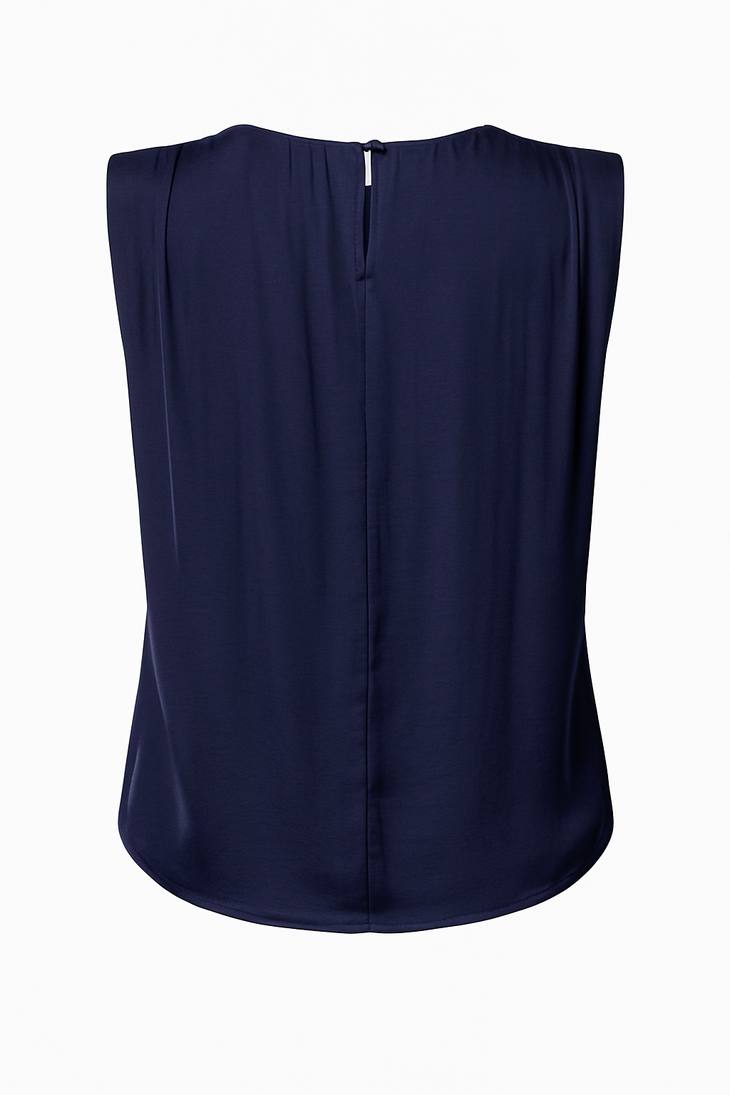 SIMONE SATIN BLOUSE -INDIGO NOIR