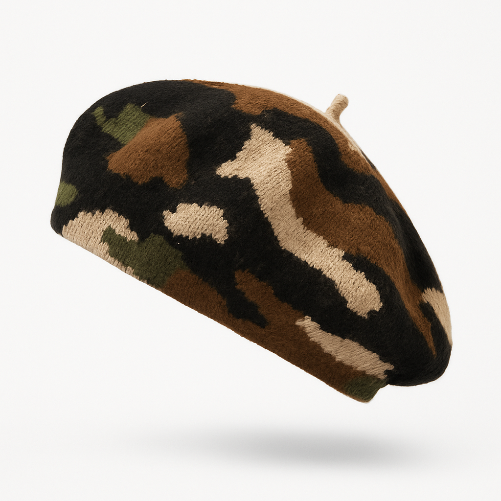 The Cadet Beret — Classic Camo