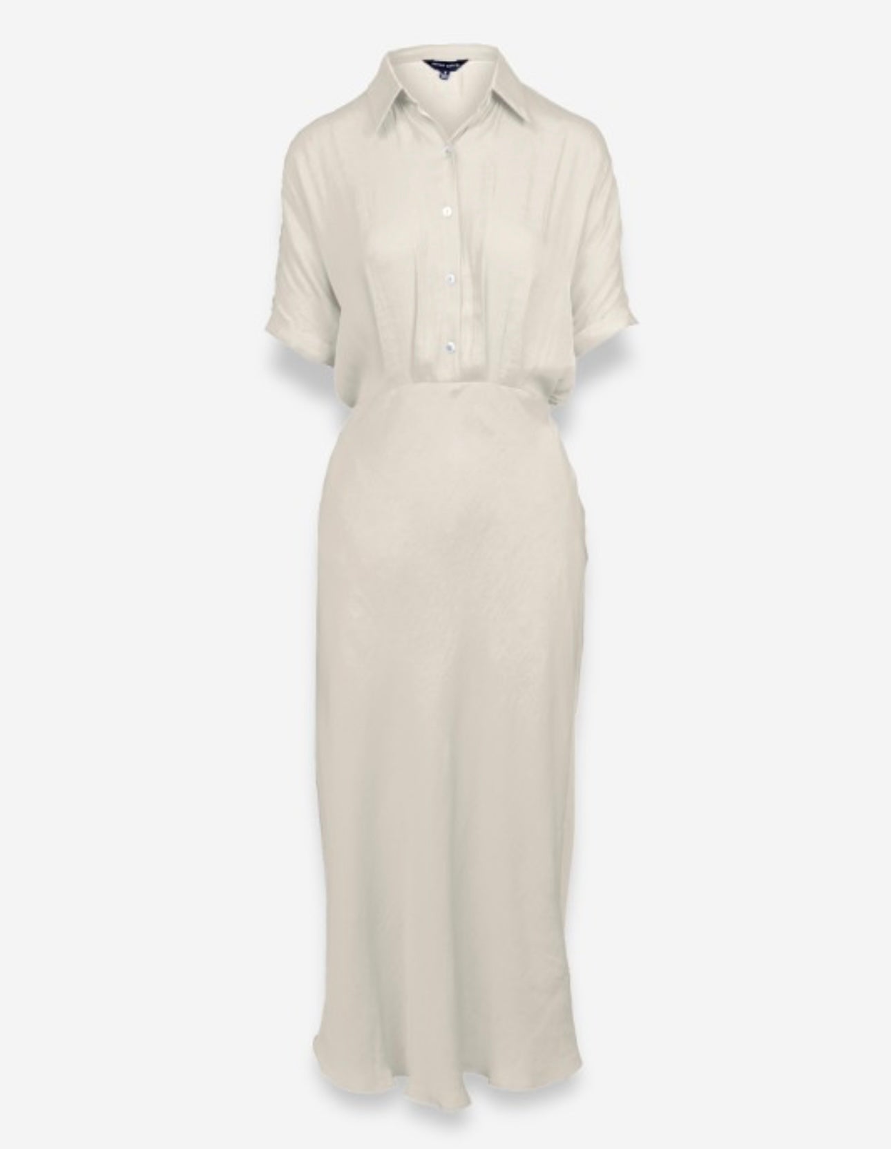 The Juliana Shirt Dress -ECRU