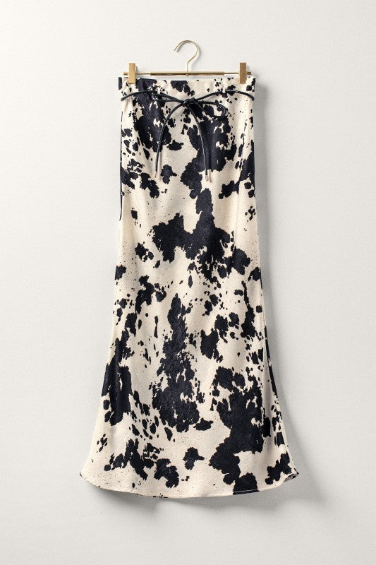 Marlowe Midi Skirt- Eclipse Hide
