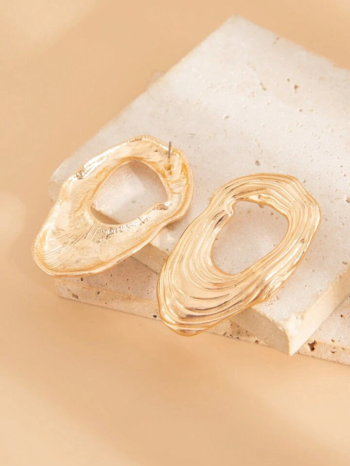 OYSTER HOLLOW DROP EARRINGS