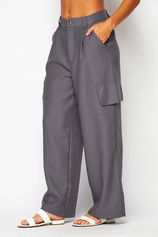 ARDEN  CARGO TROUSER - ASHWOOD GREY