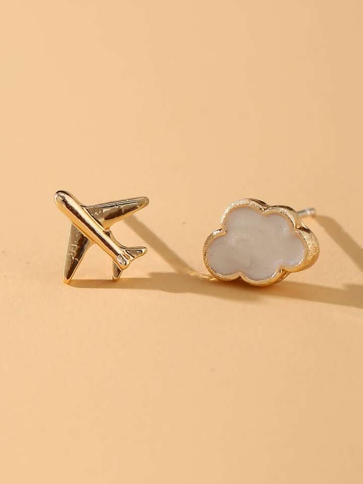 TAKE FLIGHT  4PC  STUD EARRINGS SET