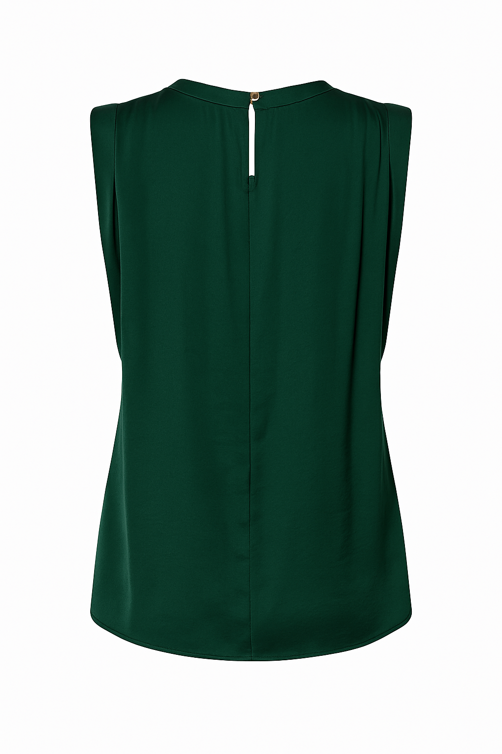 SIMONE SATIN BLOUSE -RAINFOREST GREEN