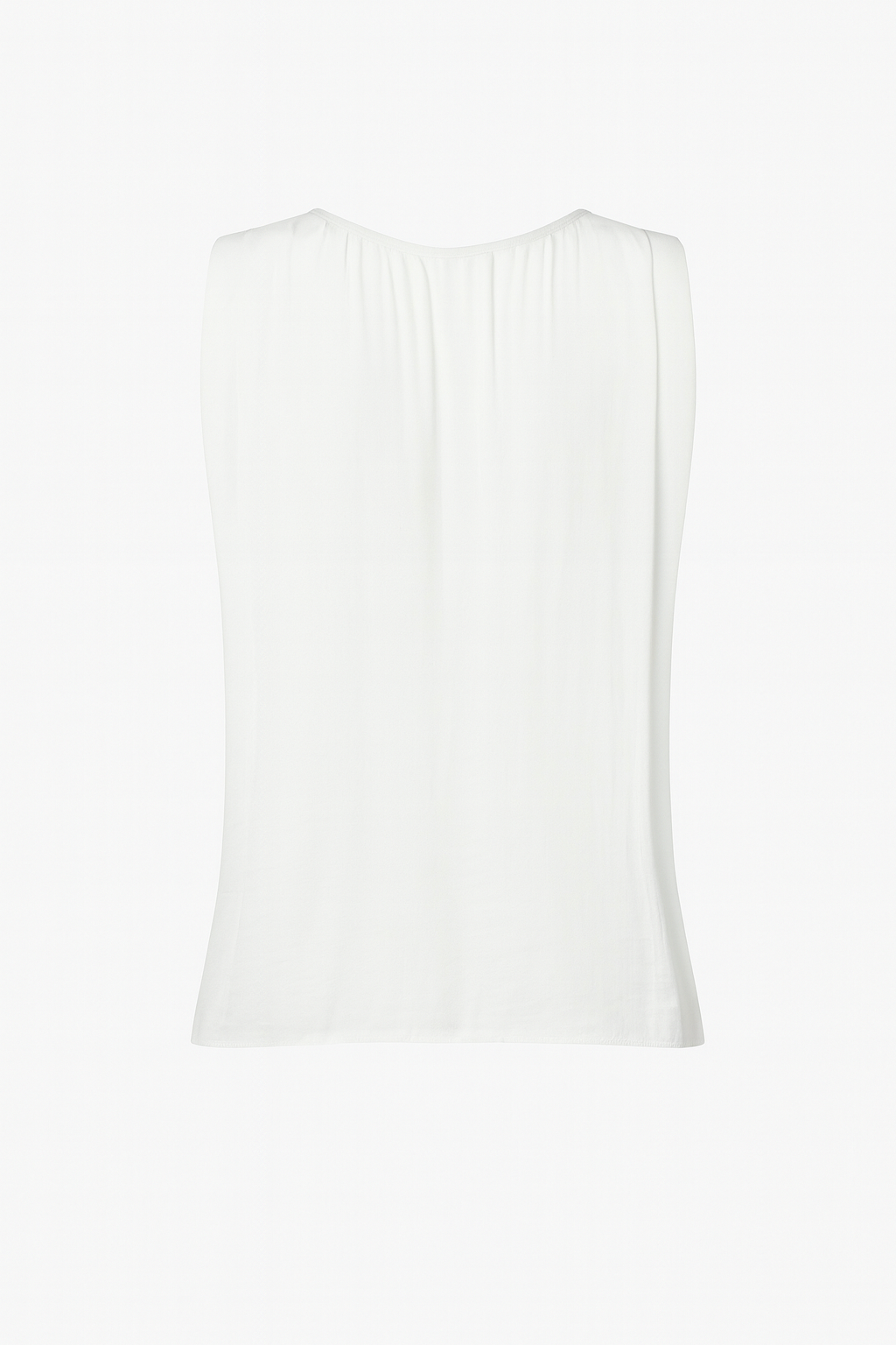 SIMONE SATIN BLOUSE -SATIN WHITE