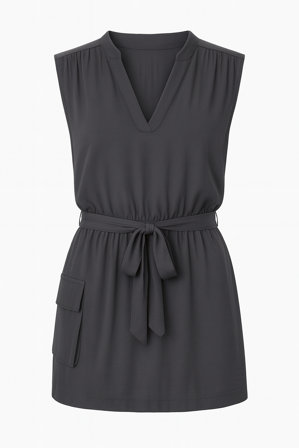 Sloane Cargo Mini Dress- SHADOWSTONE