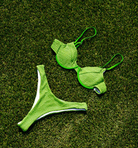 green bikini womens summer